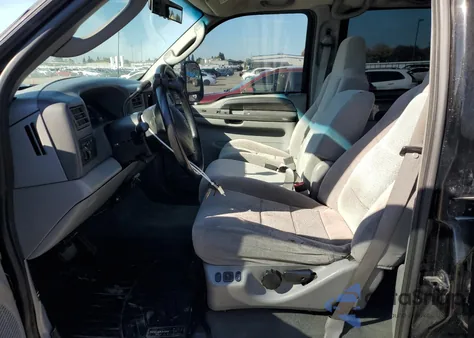 2004 Ford F250 Super Duty из США, поврежденный, VIN 1FTNW21S44EA04819